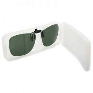 Flip Up Clip On Sunglasses Polarized Driving Fishing Glasses Day Night Vision