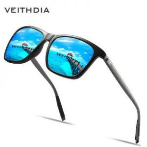 Retro Aluminium Mens HD Polarized Sunglasses Driving Fishing Mirrored Eyewear