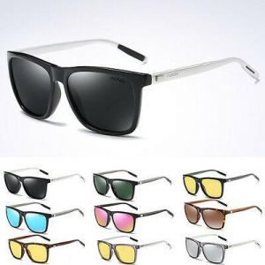 2019 New Polarized Sunglasses Fashion Retro Driving Mirrored Eyewear Shades