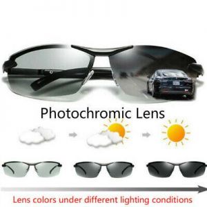 ZYC Men's Photochromic Sunglasses with Polarized Lens 100% UV For Outdoor
