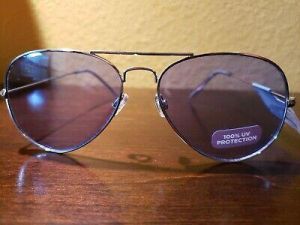 Women’s Aviator Sunglasses with Tinted Lenses