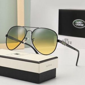 Bargain sales Glasses Land Rover Brand Man Sunglasses Retro Style 100%UV400 Designer With Brand Box