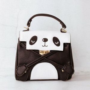 New Women Cute Panda Design Casual Handbag Crossbody Shoulder Cartoon Bags Hot