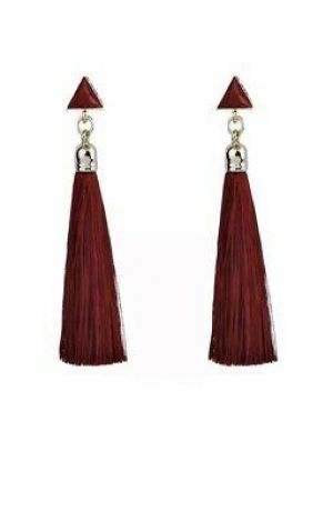 red earrings fashion jewllery
