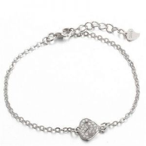 Chain Bracelet Heart Shaped for Women Jewllery Gift for Christmas Valentines