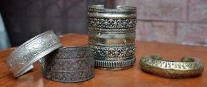 4X Afghan Tribal Bracelets Turkmen Jewllery Gypsy Ethnic Bohemian Kuchi Banjara
