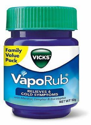 Bargain sales Health\sex Vicks Vaporub Ointment Vaporize blocked nose cough Nasal Congestion headache 50g