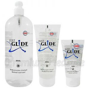 Bargain sales Health\sex Just Glide Anal lubricant Water based lube Latex safe gel Made 50 / 200 / 1000ml