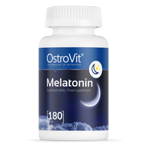 OstroVit Melatonin 1mg - 180 / 360 Tabs - Sleep Relaxing Aid Melatonina