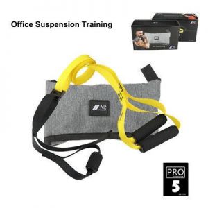 Pro5 Suspension Resistance Strength Training Kit Fitness Trainer Office Home Gym