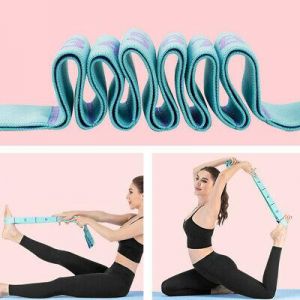 Men Women Yoga Fitness Elastic Resistance Band Squat Antiskid Hip Ring Body Band