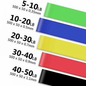 Resistance Bands Tube Workout Exercise Elastic Band Fitness Equipment Yoga