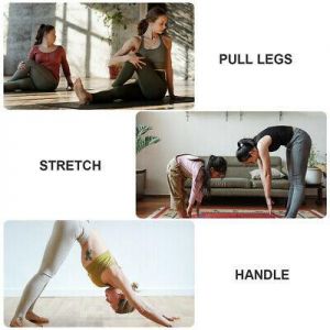 1pc Stretching Band Home Workout Band Sports Cotton Yoga Strap Fitness Strap