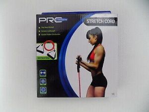 Pro Strength Stretch Cord Resistance Fitness Workout Core Exercise Brand