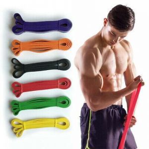 DI- Gym Equipment Resistance Exercise Band Set Yoga Fitness Tube Workout Bands