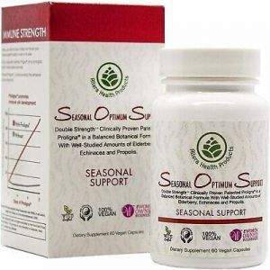 Allera Health Products - Seasonal Optimum Support - 60 Count - Double Strength -