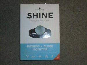 Misfit SHINE Fitness + Sleep Monitor Activity Tracker SHOAZ - Topaz Blue - NEW.