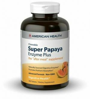 Super Papaya Enzyme Plus -- American Health Products -- 360 Tabs