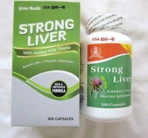 STRONG LIVER HEPATIC LIPOTROPIC 300 Caps,GREEN HEALTH,AMERICA No 1, NEW PRODUCT