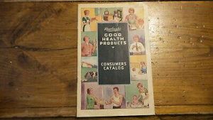 Antique RAWLEIGHS GOOD HEALTH PRODUCTS Consumers Catalog
