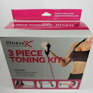 Fitness Solution 3 Piece Toning Kit New Years Resolution NIB NEW