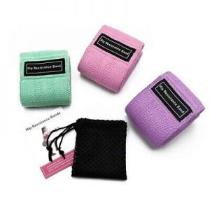 Gym Fitness Band Braided Elastic Band Hip Lifting Resistance Band Anti-slip Yoga
