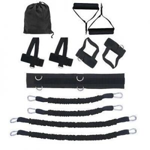 Sports Fitness Resistance Bands Set Bouncing Strength Training Equipment H1