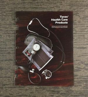 Vintage SYBRON Medical Tycos Health Care Products Advertisement Catalog