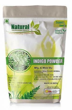 Natural Health & Herbal Products Indigo Powder 227 gm Free Shipment
