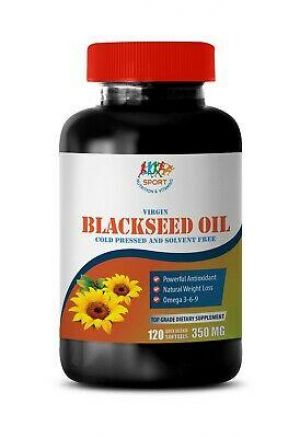 anti inflammation diet - BLACK SEED OIL - skin health products 1 BOTTLE