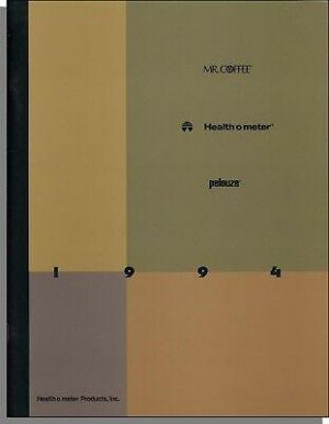 Health-o-Meter Products 1994 Annual Report (10-K) - Very Good Condition!