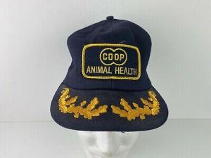 Vintage Coop Animal Health K Products Scrambled Eggs Hat Trucker Cap Snap Back