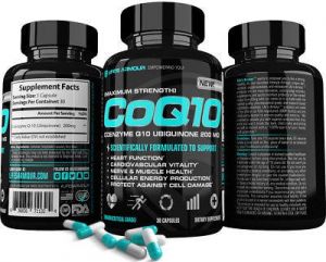 CoQ10 Best Coenzyme Q10 Ubiquinone Heart Antioxidants Anti-Aging Softgels 200mg