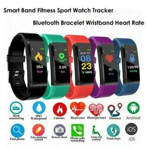 Sport Health Waterproof Fitness Smart Watch Activity Tracker Wrist Bracelet 2019