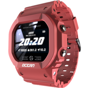 LOKMAT Ocean Sport Smart Watch IP68 Waterproof Heart Rate Blood Pressure Monitor