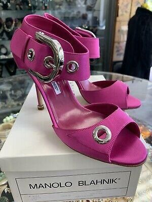 Manolo Blahnik Designer Shoes Size 38 Beautiful Condition