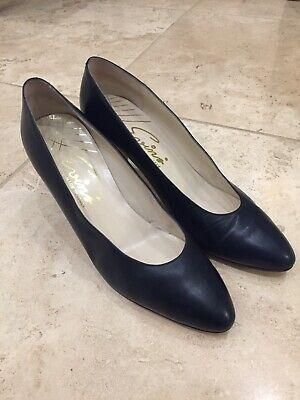 Evin’s Women Designer Heel Shoes Blue Made In Italy Size 7