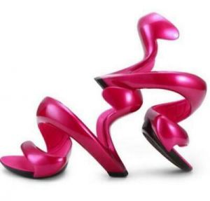 Womens Stiletto Unique Design Party Nightclub Sexy Sandal High Heel Hollow Shoes