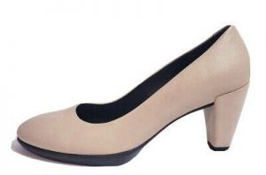 ECCO Women&#039;s Danish Design Tan Nude Leather Pumps Shoes! Size 39