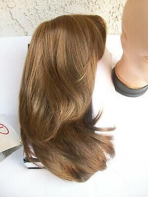NEW Jon Renau wig Zita full mono top lace front Root Beer Float layered $278 NWT