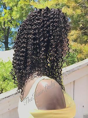 300% Density, KINKY CURLY,  Lace Front Wig, In Stock!