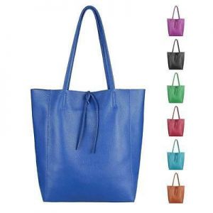ITALy DAMEN XXL LEDER TASCHE Shopper Schultertasche HOBO A4 Umhängetasche PELLE