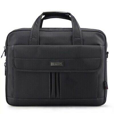 Bargain sales Men's 15'' Laptop Messenger Briefcase Work Travel Office Document Shoulder Bag