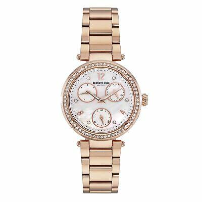 Bargain sales Kenneth Cole New York Women's Rose Gold Tone Stainless Steel Watch KC50735002