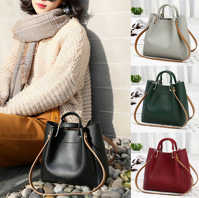 Bargain sales Women Lady Leather Handbags Shoulder Messenger Satchel Tote Crossbody Bags Purse