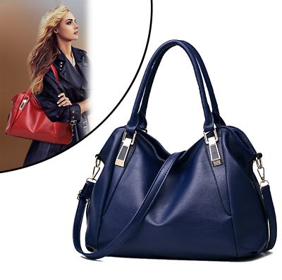 Bargain sales Faux Leather Handbags Women Messenger Shoulder Satchel Tote Crossbody Bags Purse