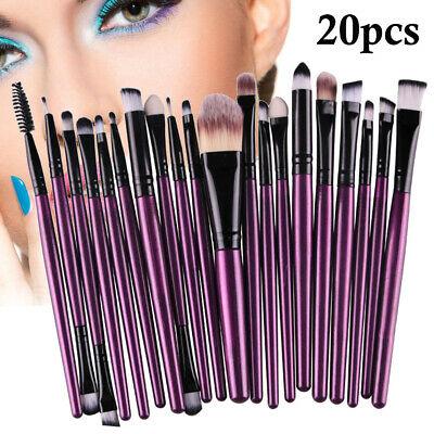 Bargain sales 20PCS Cosmetic Make up Brushes Set Foundation Blusher Eyeshadow Lip Brush Tool