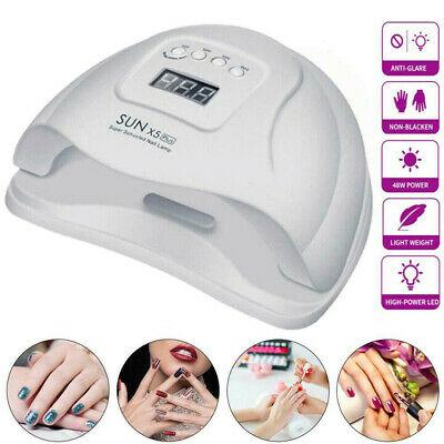 Bargain sales SUN X5Plus 80W Nail Lamp UV LED Light Professional Nail Dryer Gel Machine Curing