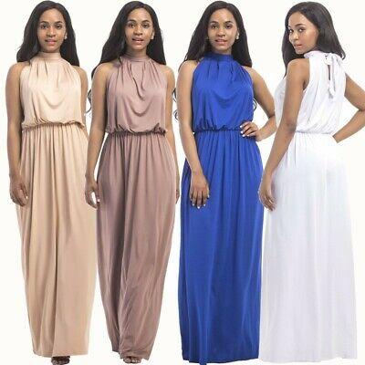 Bargain sales Women Sexy Sleeveless Strappy Evening Dresses Ladies Holiday Dress Plus Size