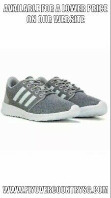 Bargain sales NIB Adidas Women's QT Racer Running Shoes Grey Free Shipping